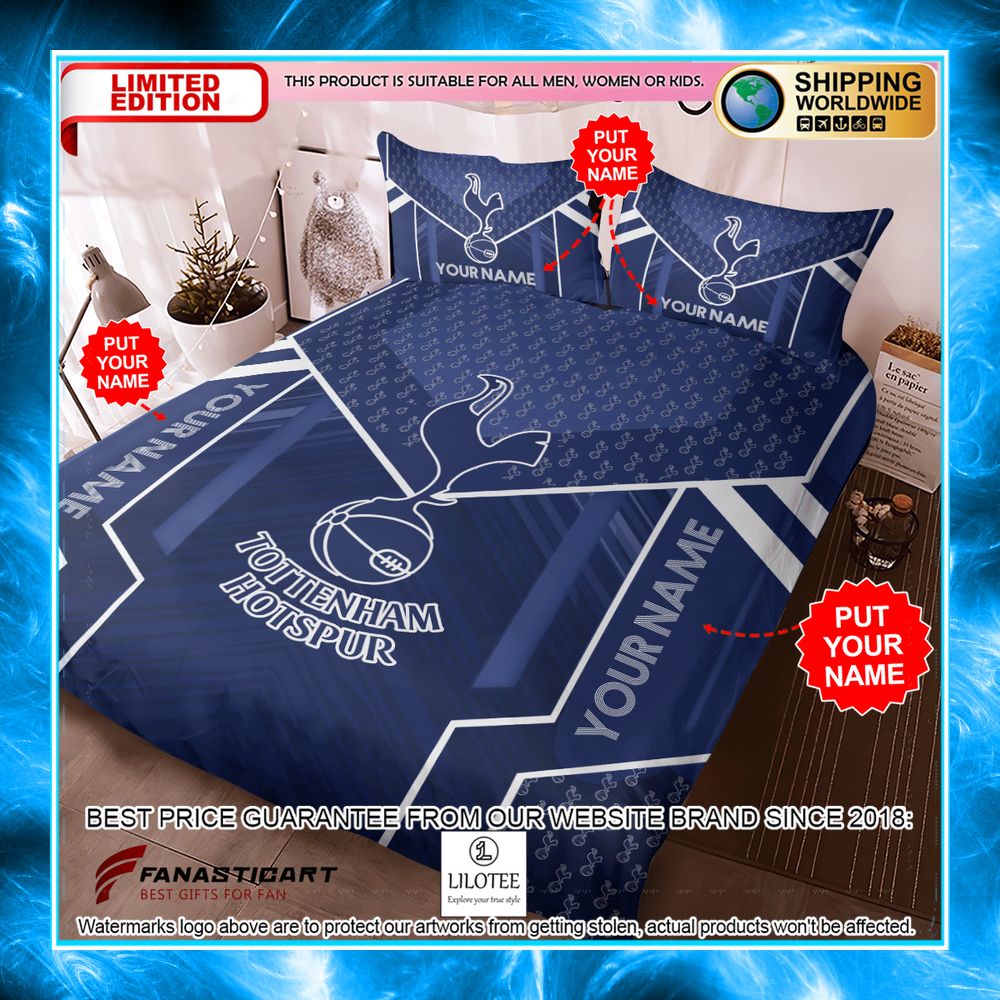 personalized tottenham hotspur bedding set 3 799