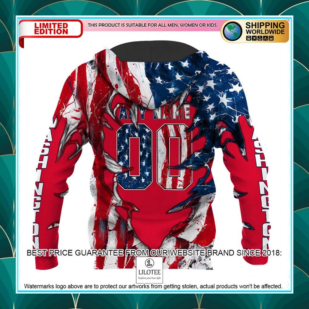 Personalized Washington Capitals Demon US Flag 3D Hoodie - LIMITED EDITION 3 personalized washington capitals demon us flag 3d hoodie 3 17