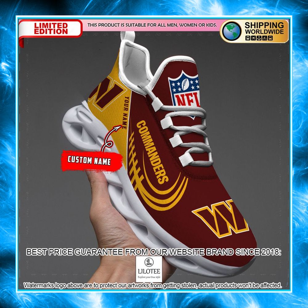 personalized washington football max soul shoes 1 685