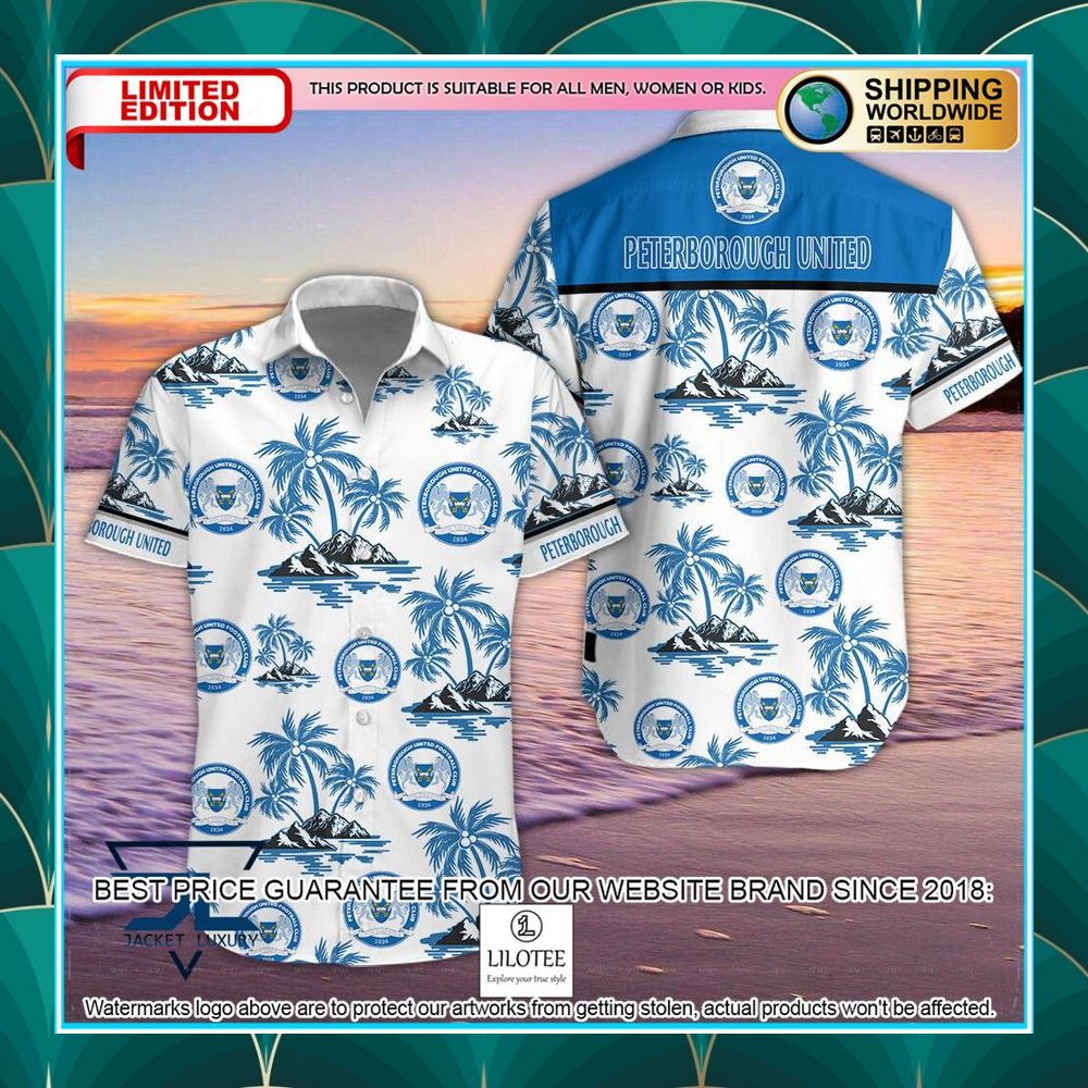 peterborough united f c hawaiian shirt shorts 1 682