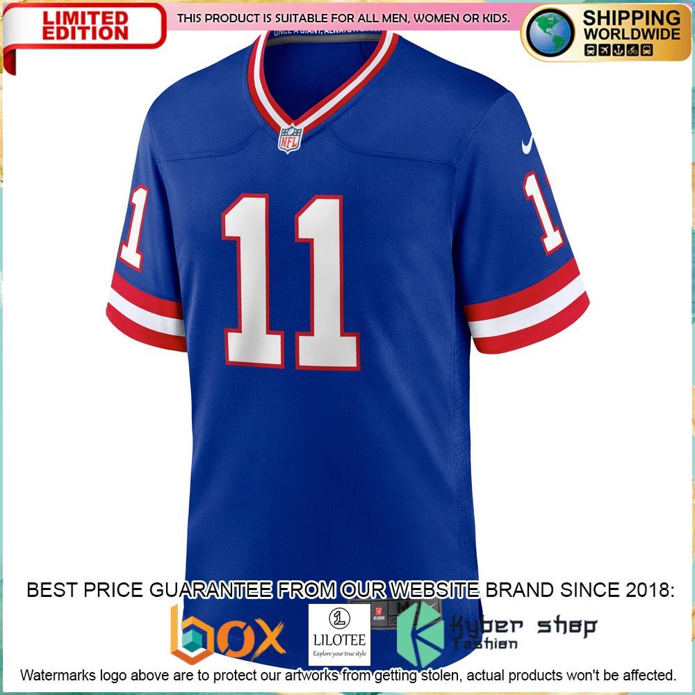 phil simms new york giants nike classic retired royal football jersey 2 417