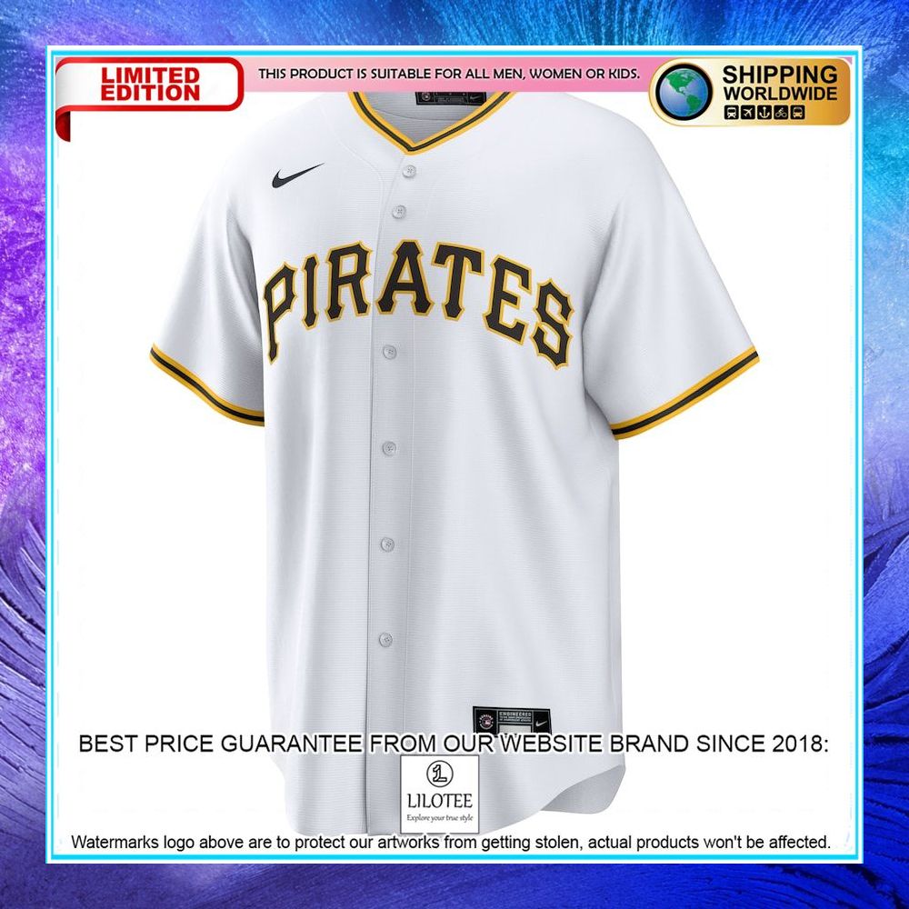 pittsburgh pirates nike home blank white baseball jersey 2 508