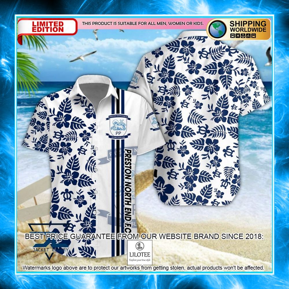 preston north end f c hawaiian shirt shorts 1 298