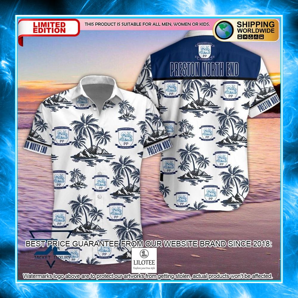 preston north end f c palm tree hawaiian shirt shorts 1 956
