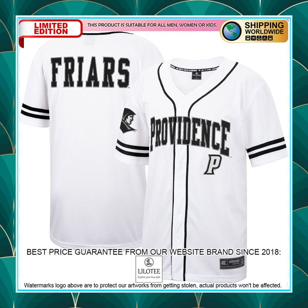 providence friars white baseball jersey 1 238