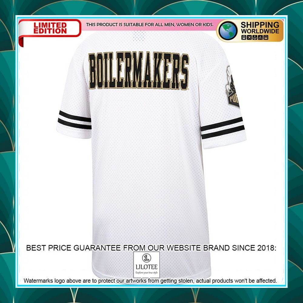 purdue boilermakers white black baseball jersey 3 160