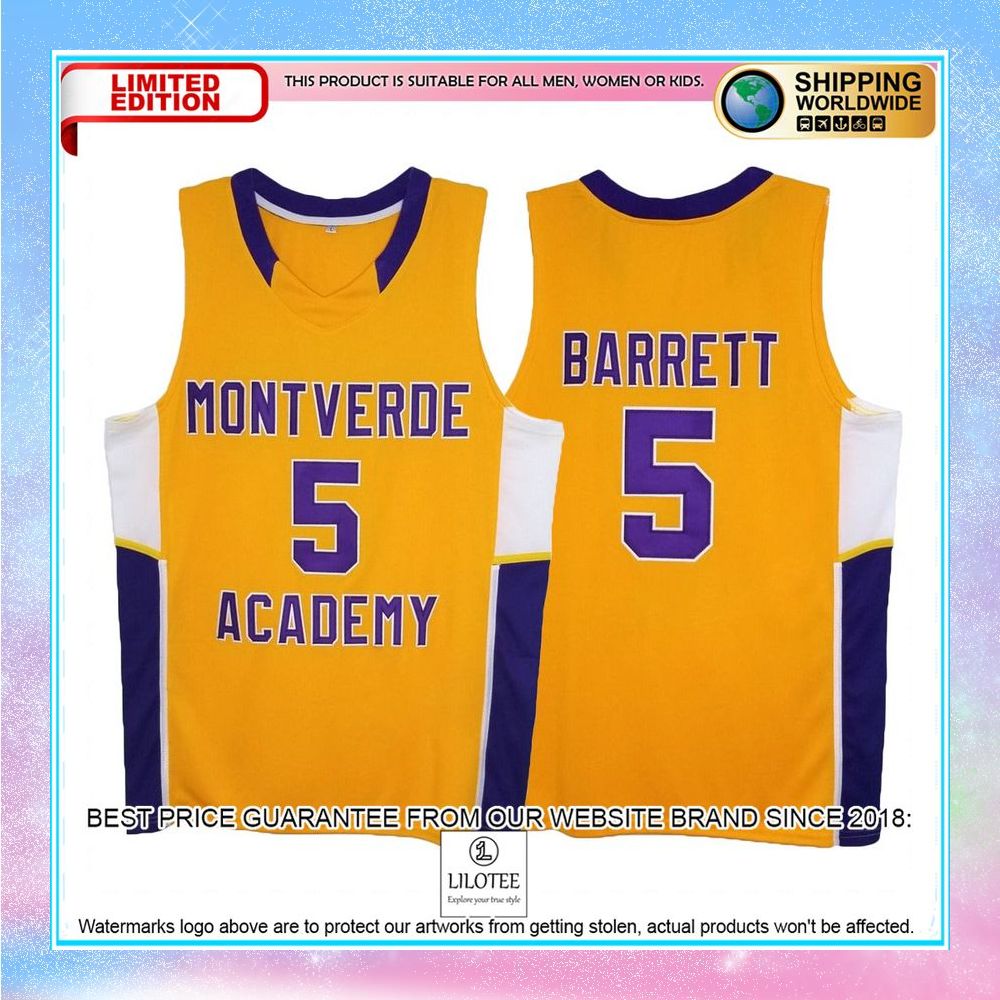 rj barrett montverde academy high school basketball jersey 1 577