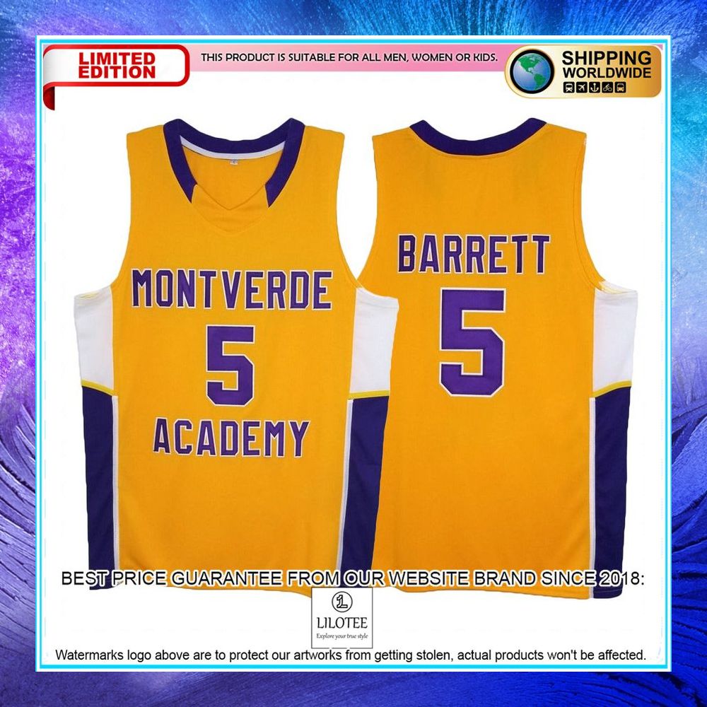 rj barrett montverde academy high school basketball jersey 1 733