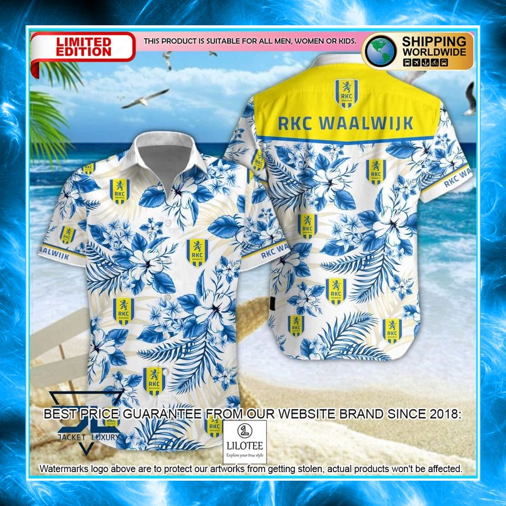 rkc waalwijk hibiscus hawaiian shirt shorts 1 537