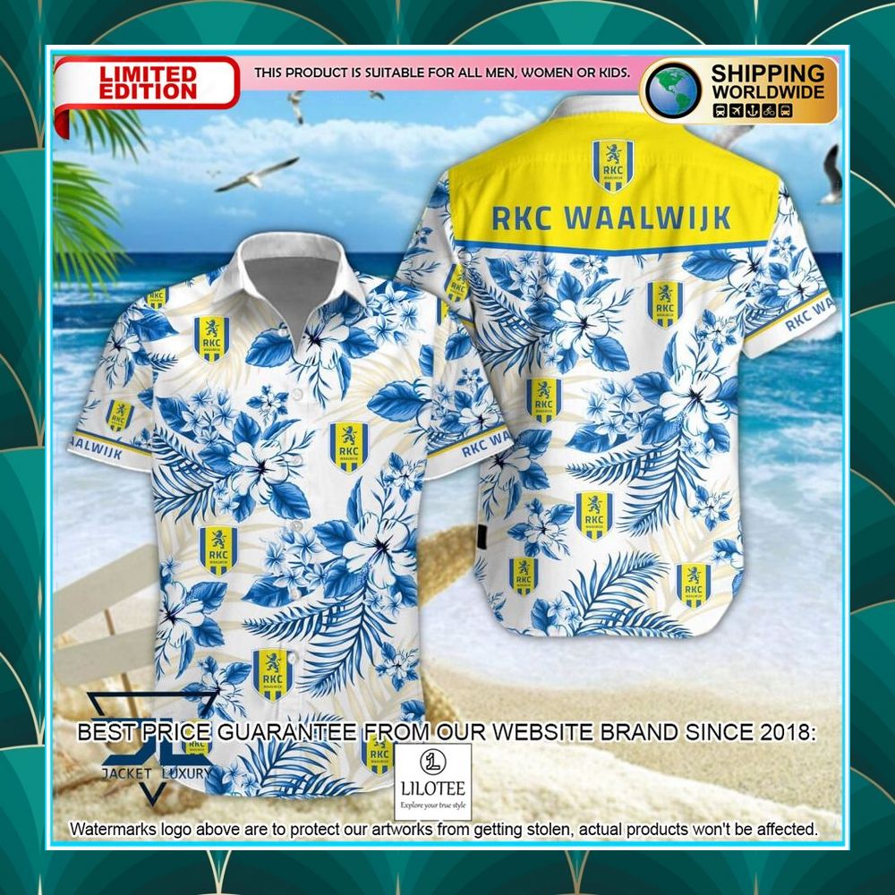 rkc waalwijk hibiscus hawaiian shirt shorts 1 840
