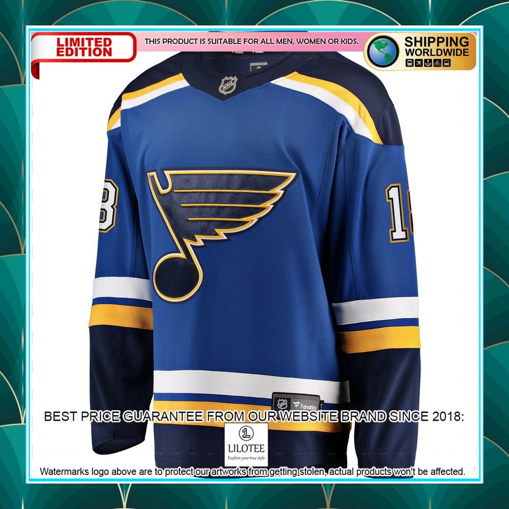 robert thomas st louis blues home blue hockey jersey 2 459