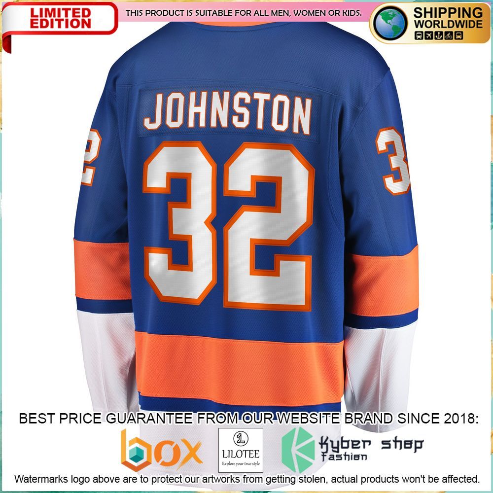 Ross Johnston New York Islanders Royal Hockey Jersey - LIMITED EDITION 3 ross johnston new york islanders royal hockey jersey 3 938