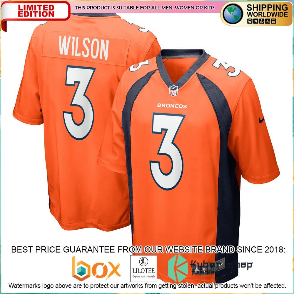 russell wilson denver broncos nike orange football jersey 1 195