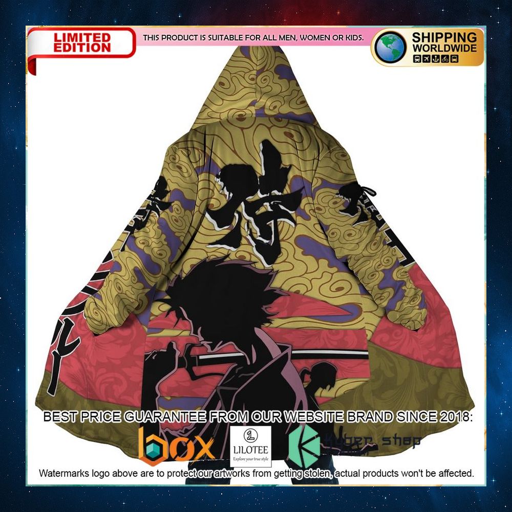 samurai champloo dream cloak coat 1 92