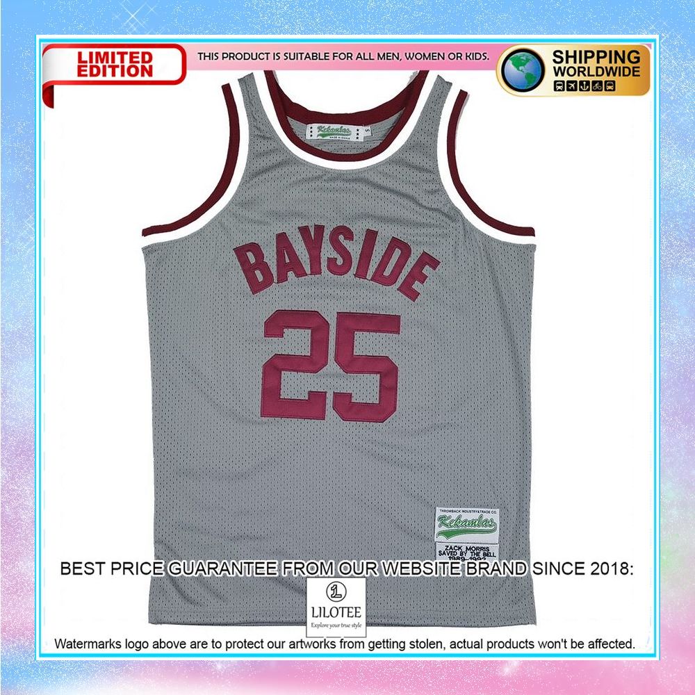 saved by the bell zack morrison tigers basketball jersey 2 100