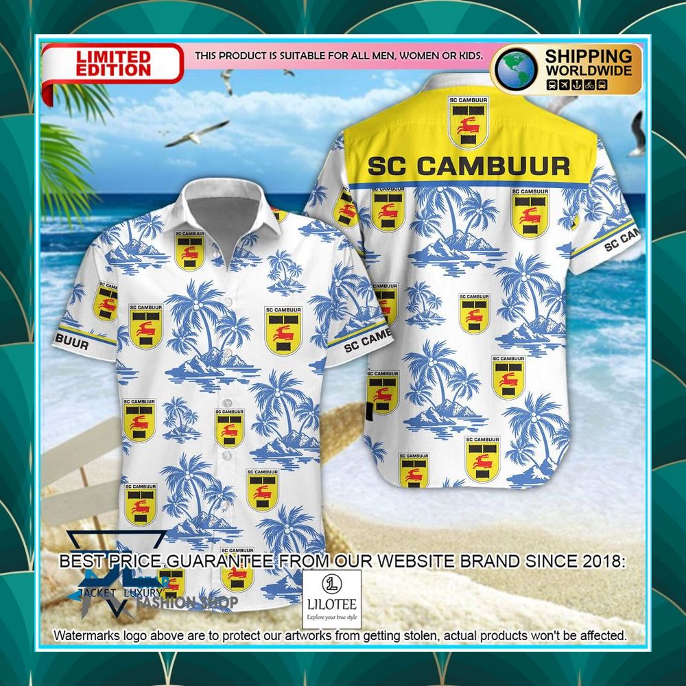sc cambuur hawaiian shirt shorts 1 284