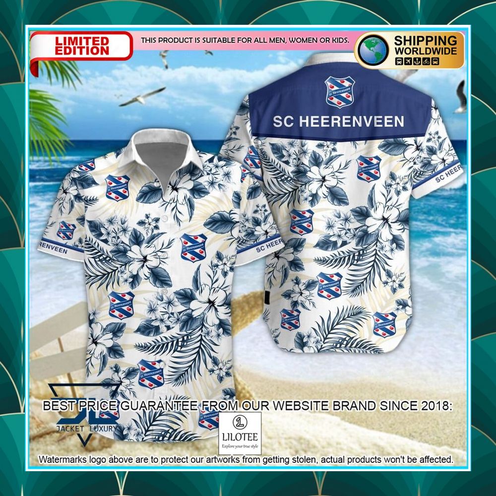 sc heerenveen hibiscus hawaiian shirt shorts 1 186