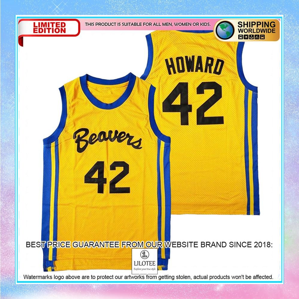 scott howard teen wolf beavers jersey 1 124