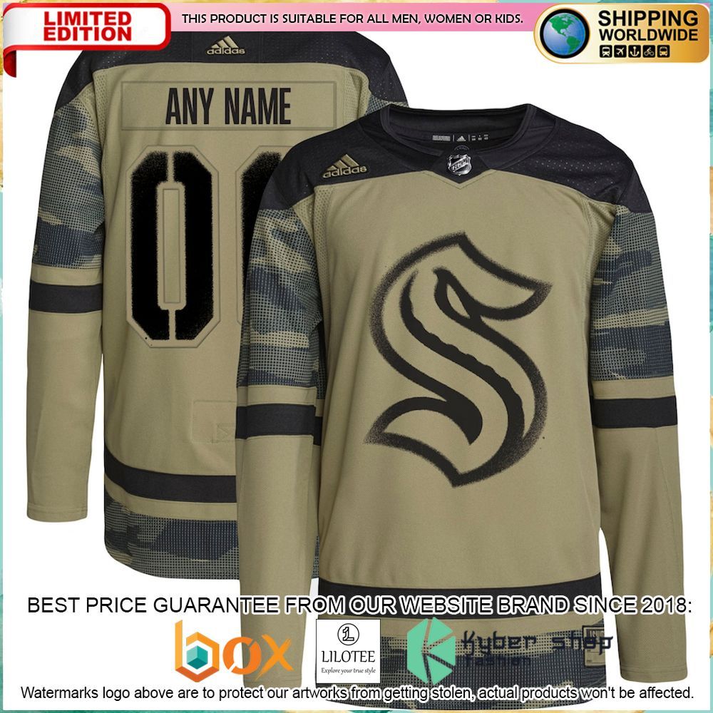 seattle kraken adidas military appreciation team custom camo hockey jersey 1 520