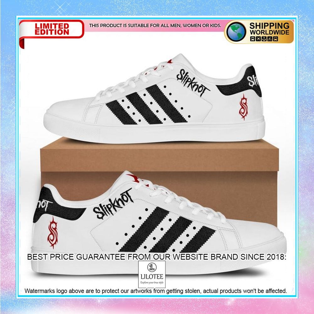 slipknot logo stan smith shoes 1 370