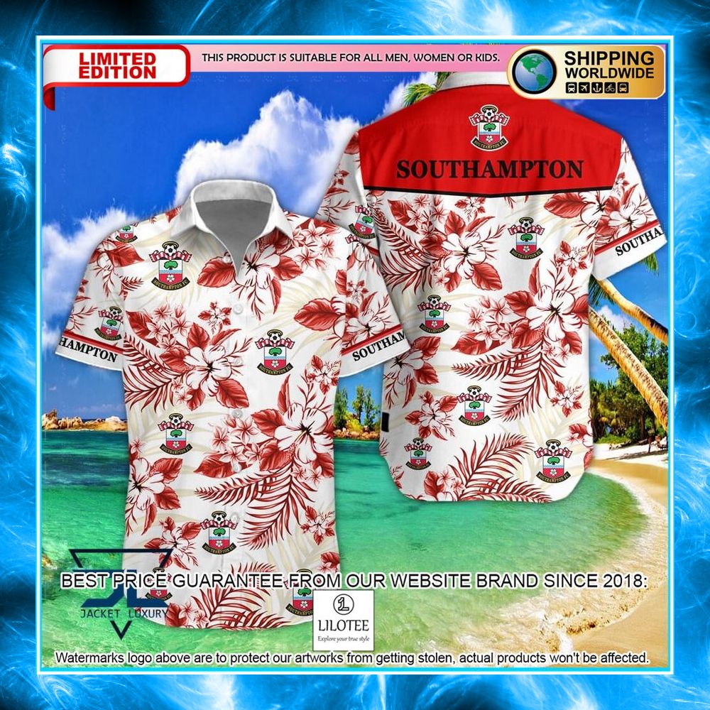 southampton logo hawaiian shirt shorts 1 339
