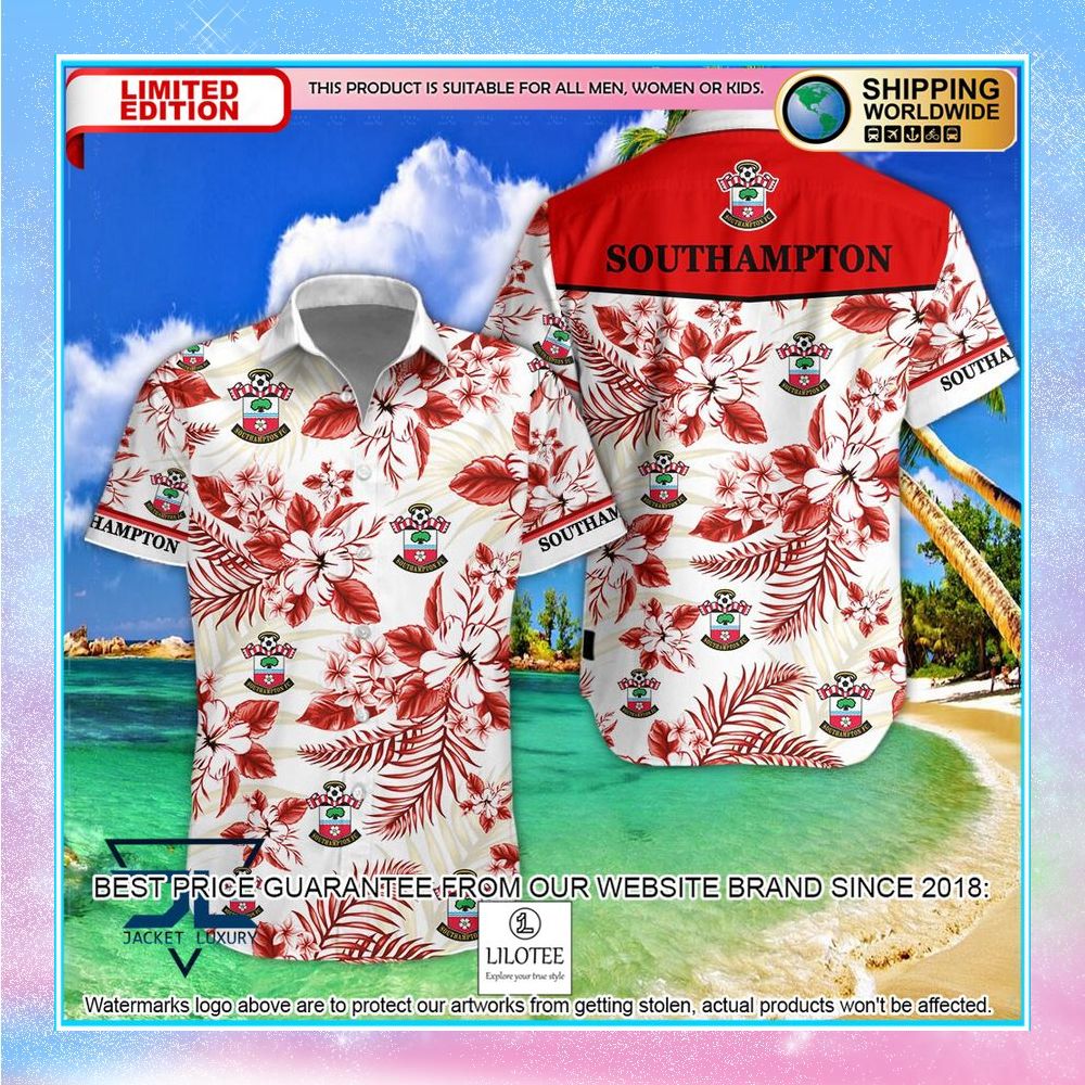 southampton logo hawaiian shirt shorts 1 961