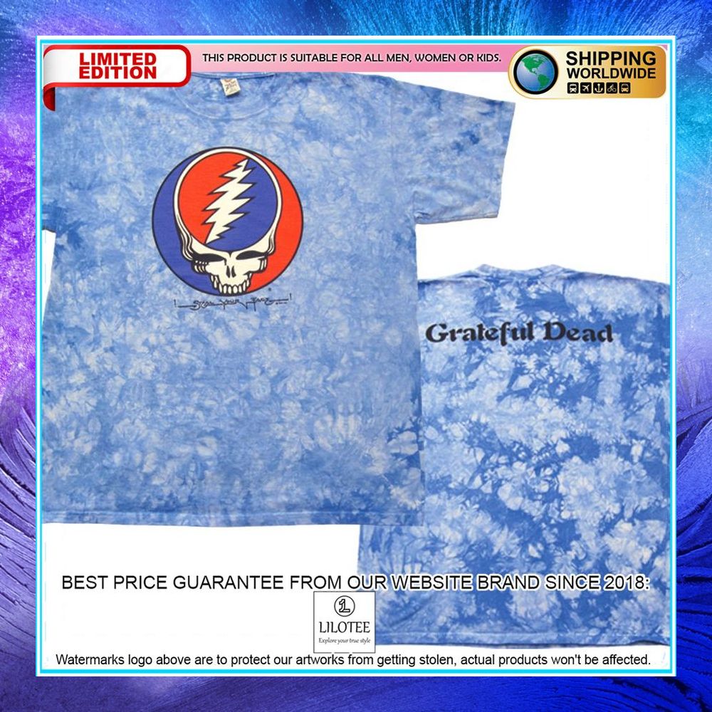 steal your face blue crinkle shirt hoodie 1 850