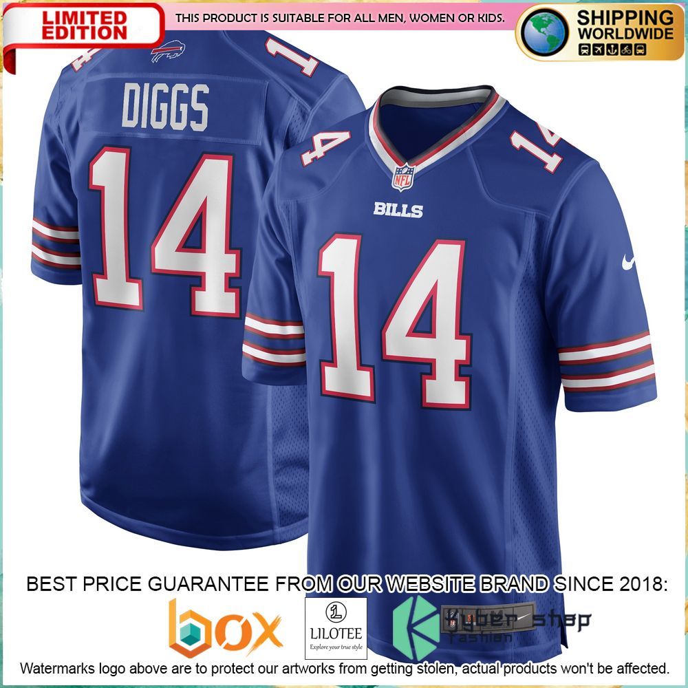 Stefon Diggs Buffalo Bills Nike Red Football Jersey - LIMITED EDITION 5 stefon diggs buffalo bills nike red football jersey 5 849