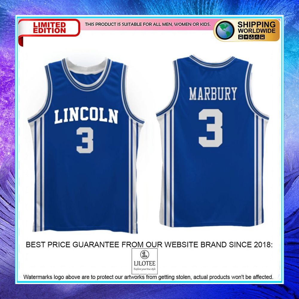 stephon marbury lincoln high school basketball jersey 1 212