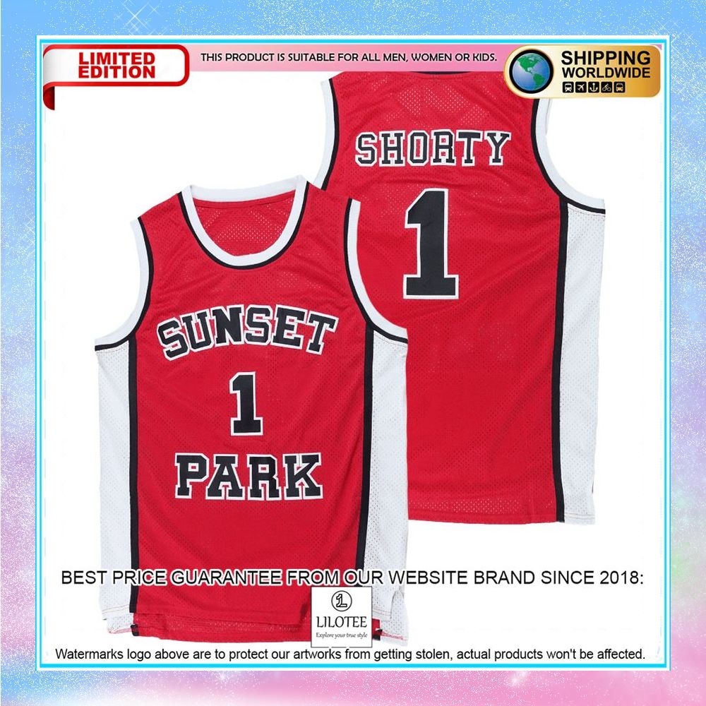 sunset park fredro shorty basketball jersey 1 981