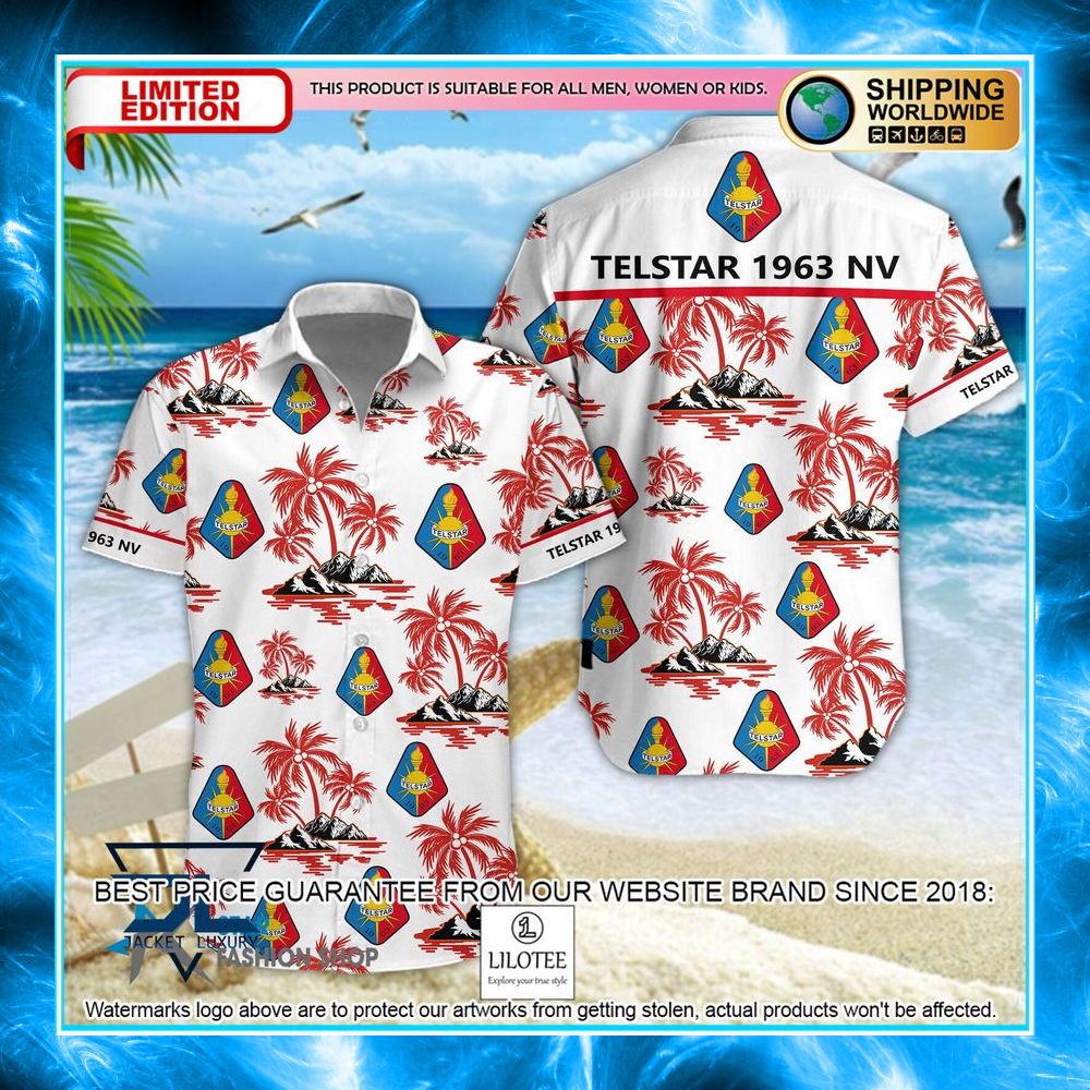 telstar 1963 nv hawaiian shirt shorts 1 631