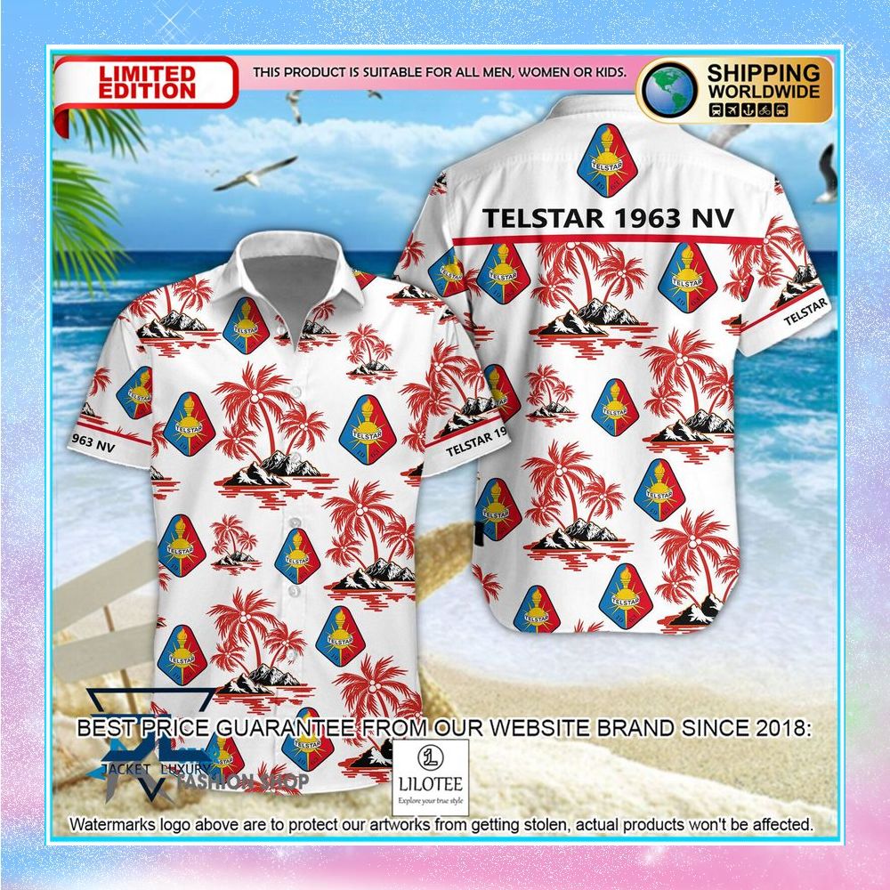 telstar 1963 nv hawaiian shirt shorts 1 642