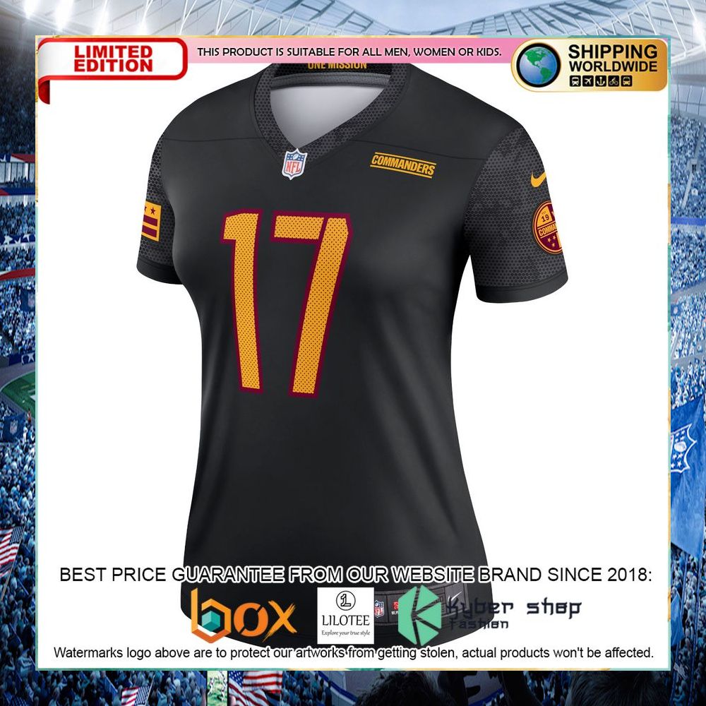 Terry McLaurin Washington Commanders Nike Women's Alternate Legend Black Football Jersey - LIMITED EDITION 6 terry mclaurin washington commanders nike womens alternate legend black football jersey 2 700