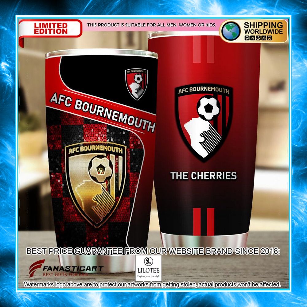 the cherries afc bournemouth tumbler 1 970