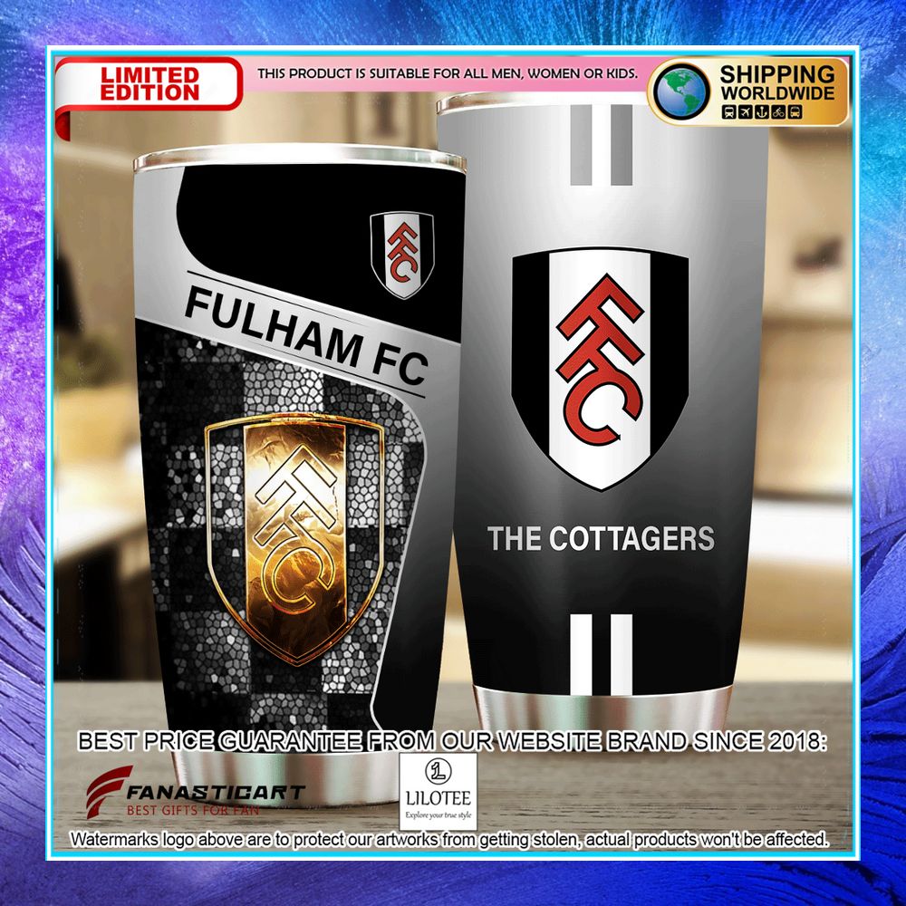 the cottagers fulham fc tumbler 1 230