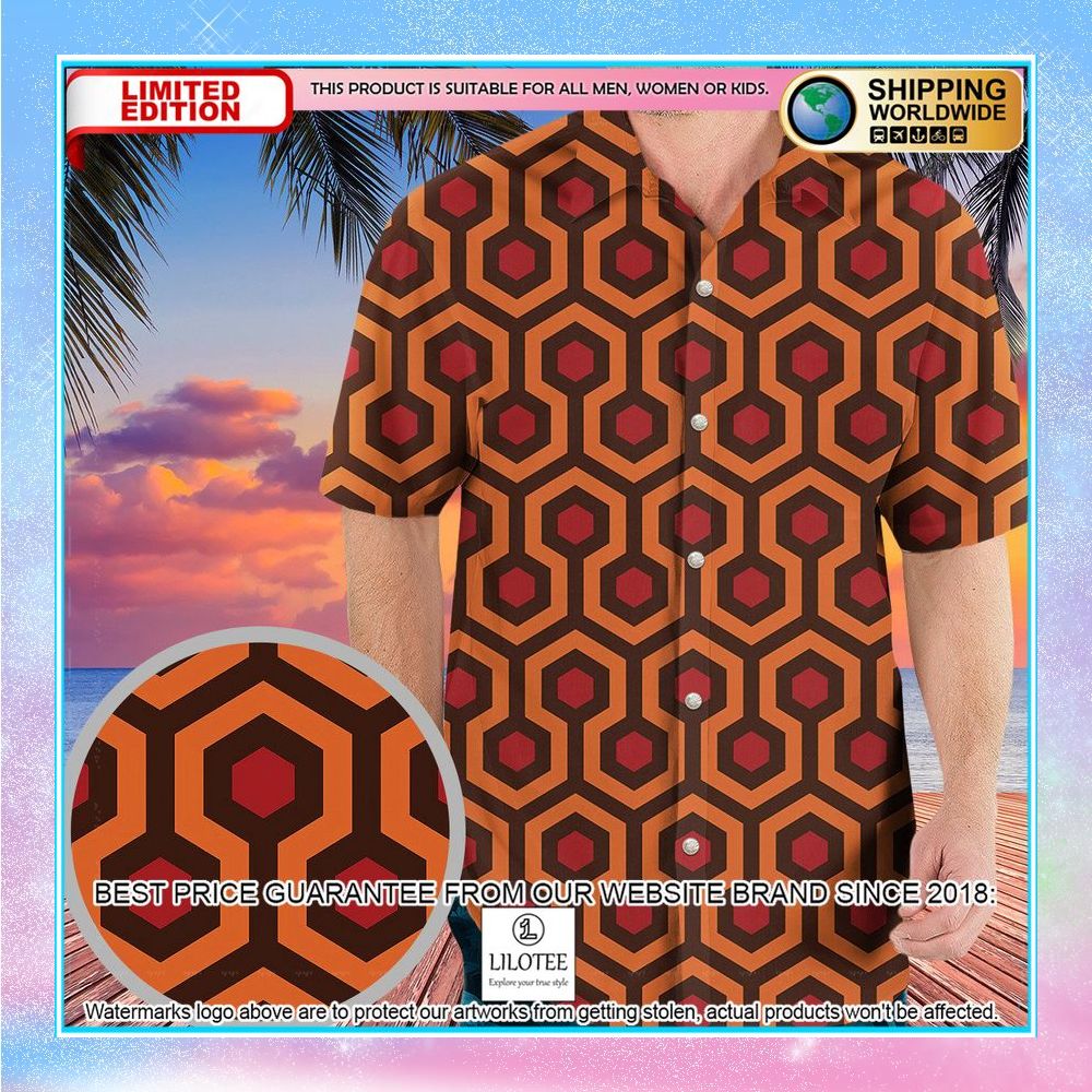 the overlook pattern the shining hawaiian shirt 1 679