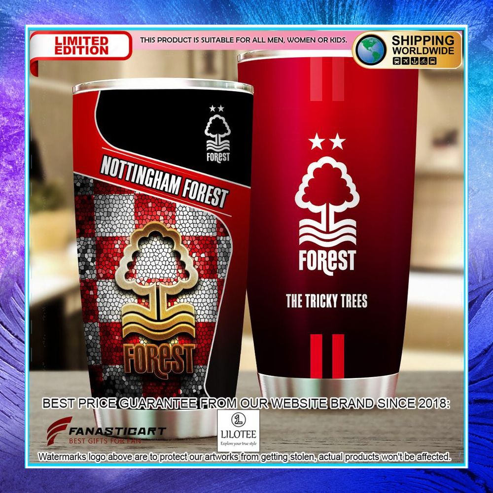 the tricky trees nottingham forest fc tumbler 1 537