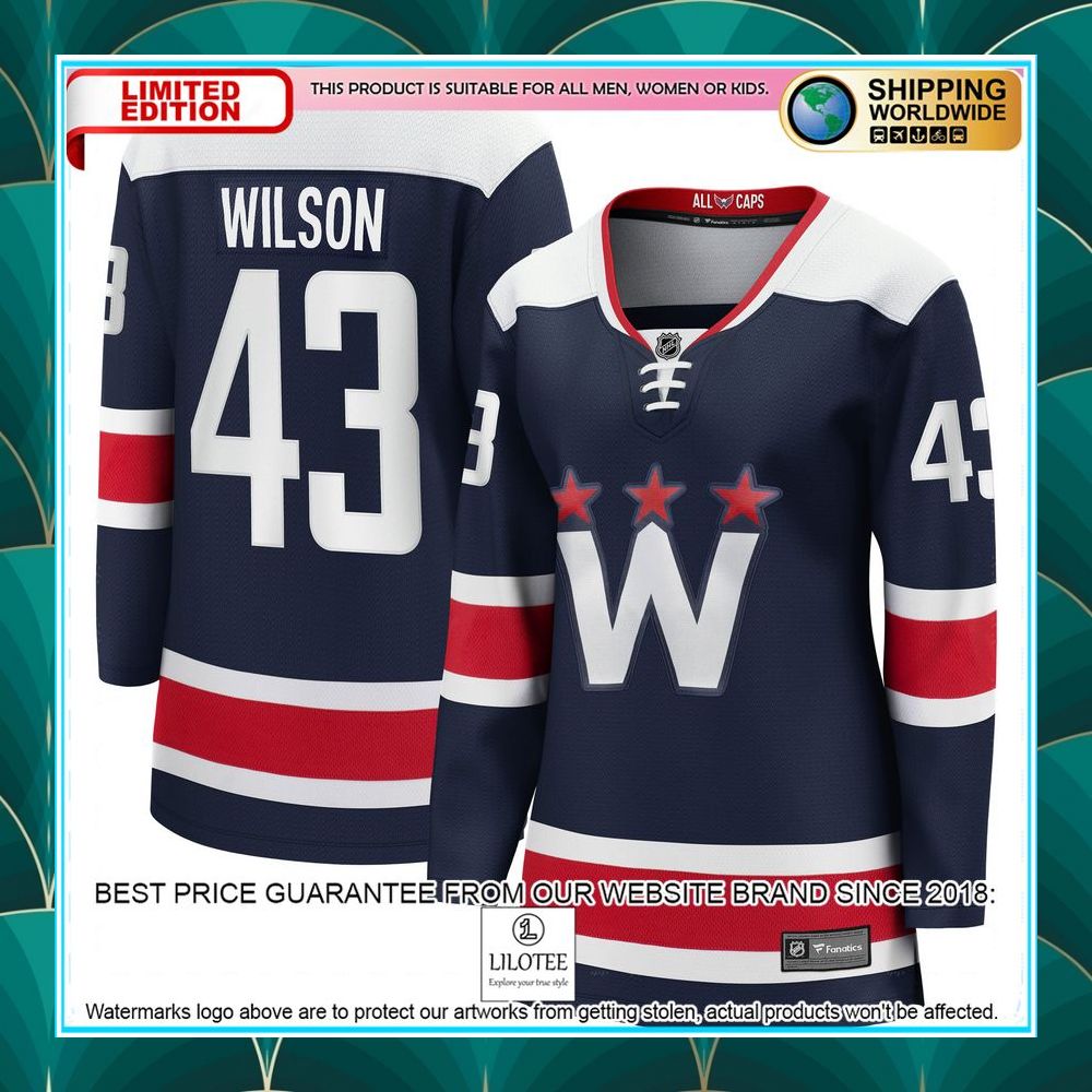 tom wilson washington capitals womens alternate 2020 21 premier navy hockey jersey 1 38