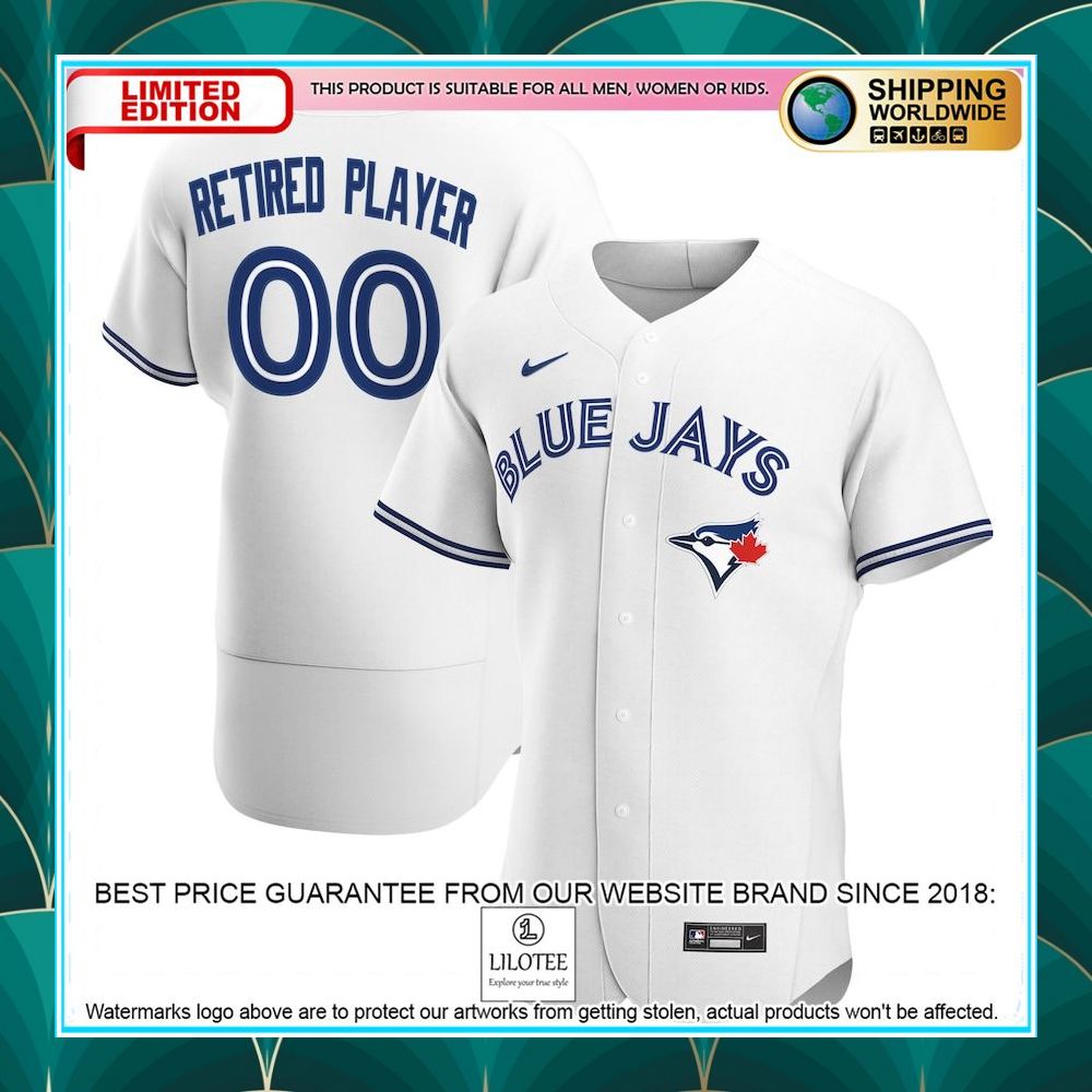 toronto blue jays nike home pick a player retired roster white baseball jersey 1 41