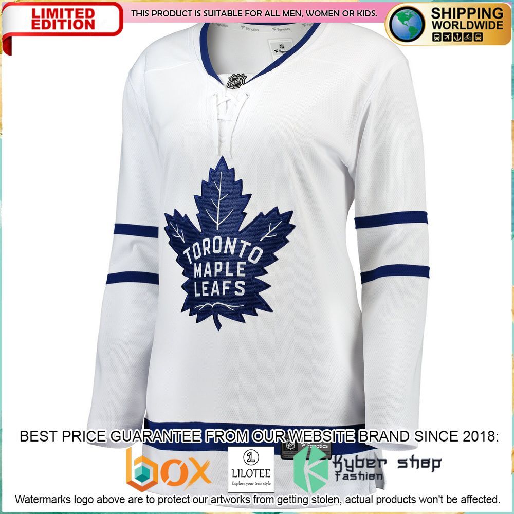toronto maple leafs womens away breakaway white hockey jersey 2 434