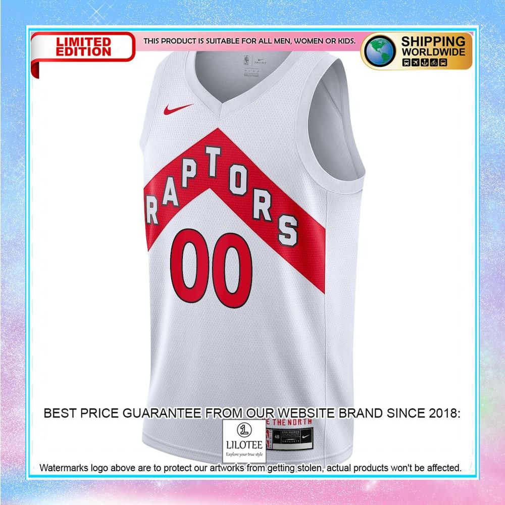 toronto raptors nike 2020 21 custom white basketball jersey 2 576