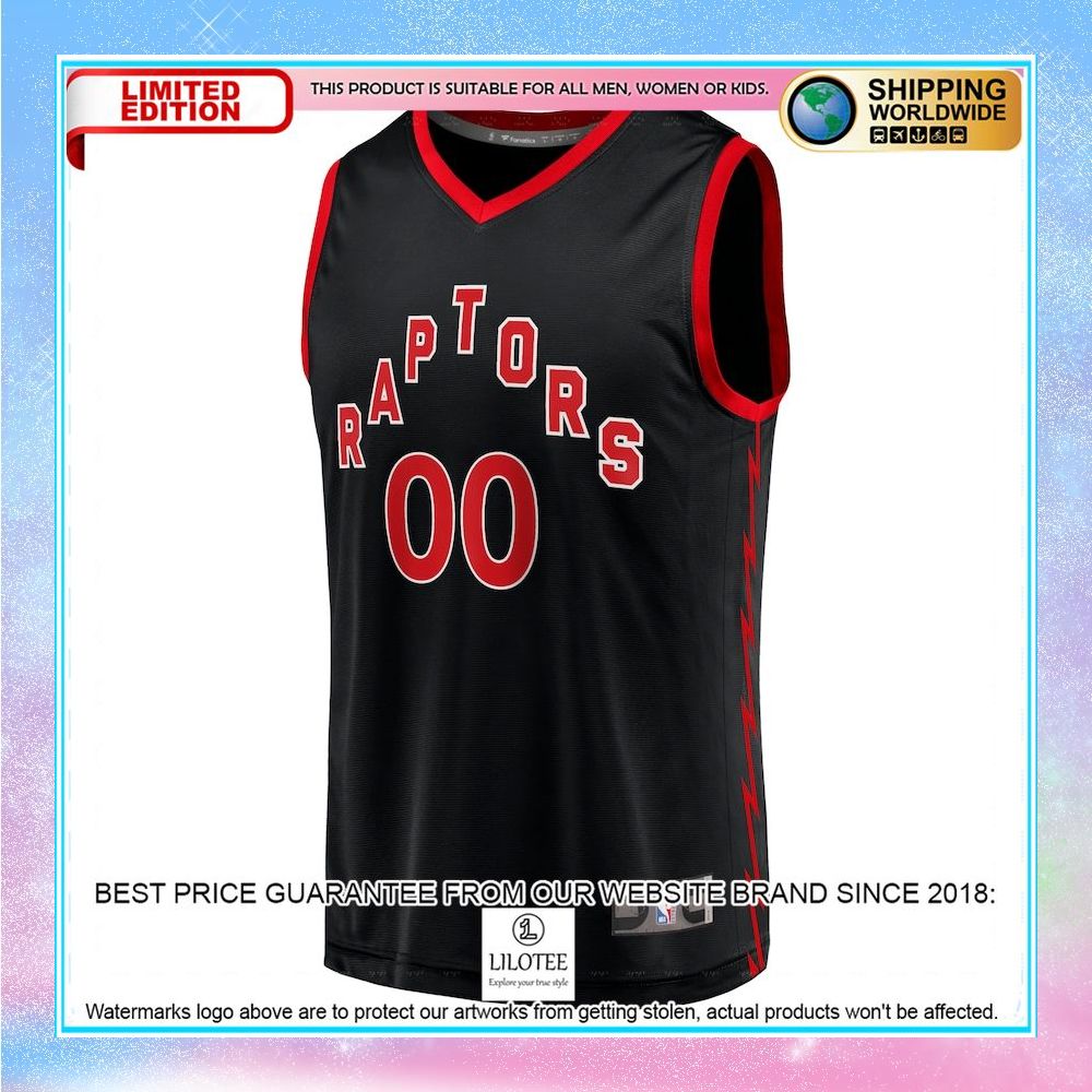 toronto raptors youth custom black basketball jersey 2 555