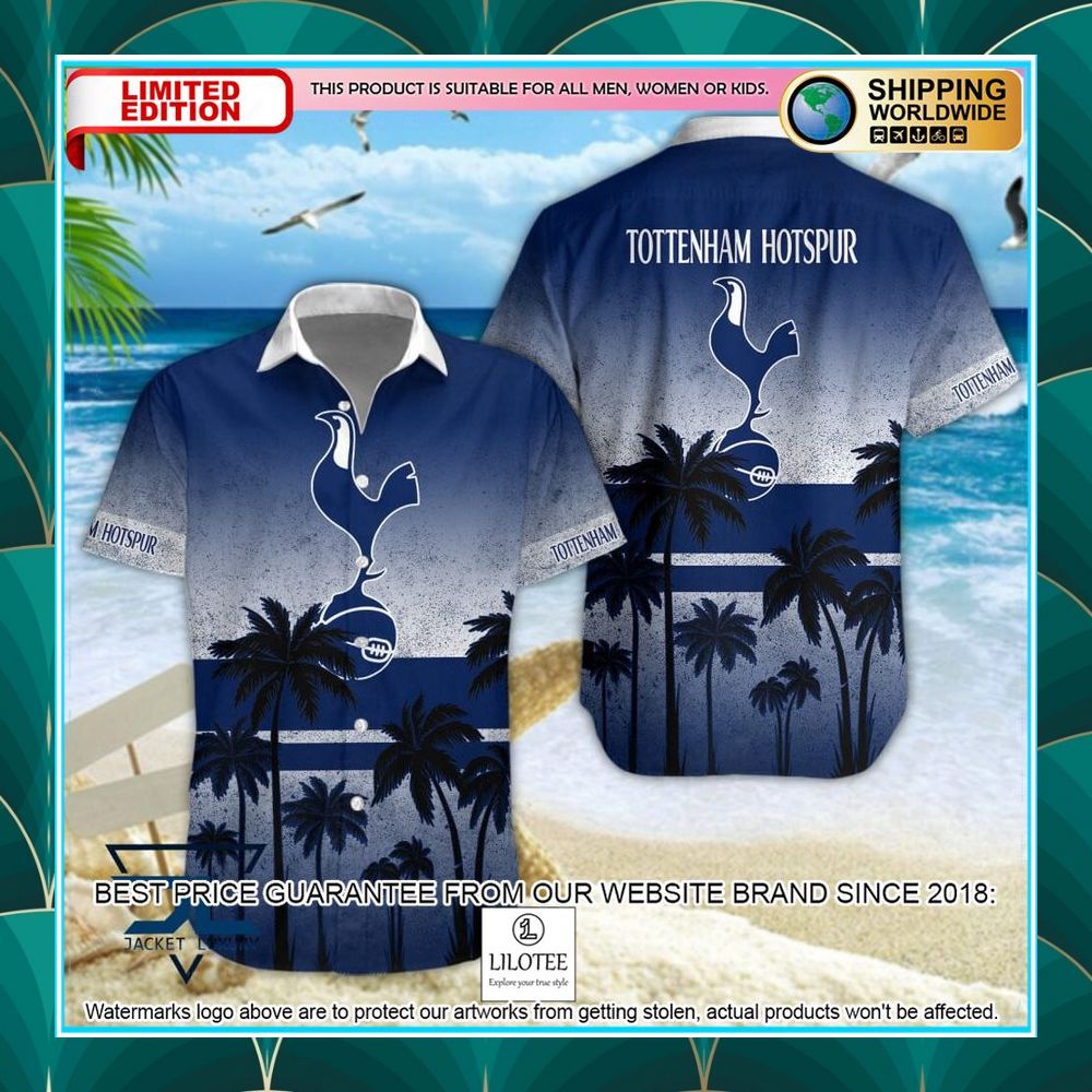 tottenham hotspur f c hawaiian shirt shorts 1 838