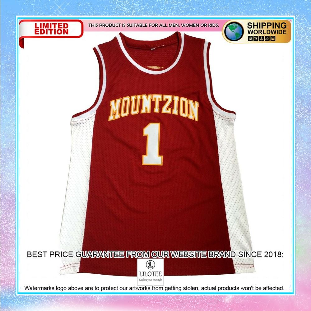 tracy mcgrady mount zion high school red basketball jersey 2 949