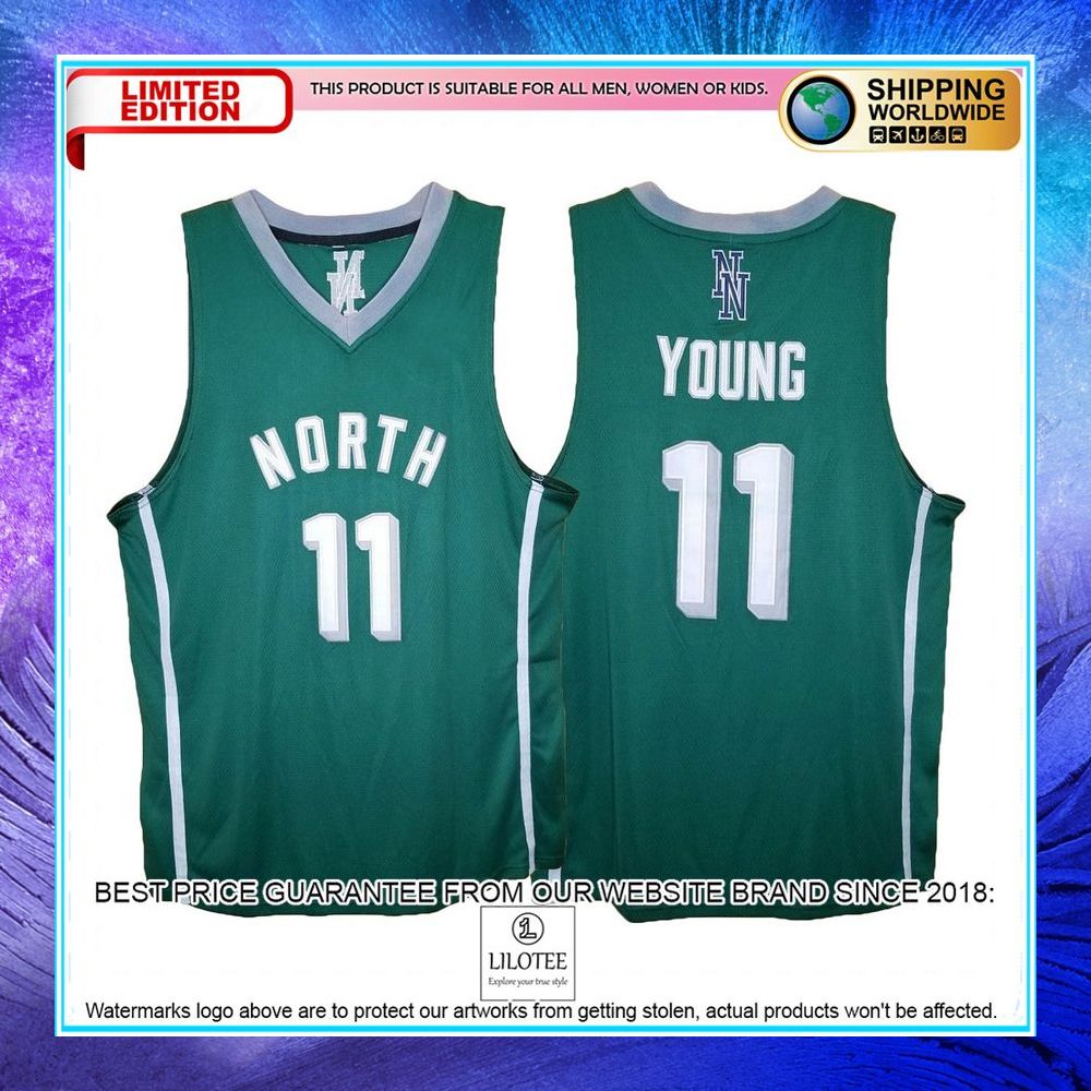 trae young norman north high school basketball jersey 1 864
