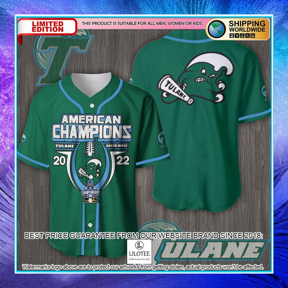 tulane green wave aac champions hawaiian shirt 1 315