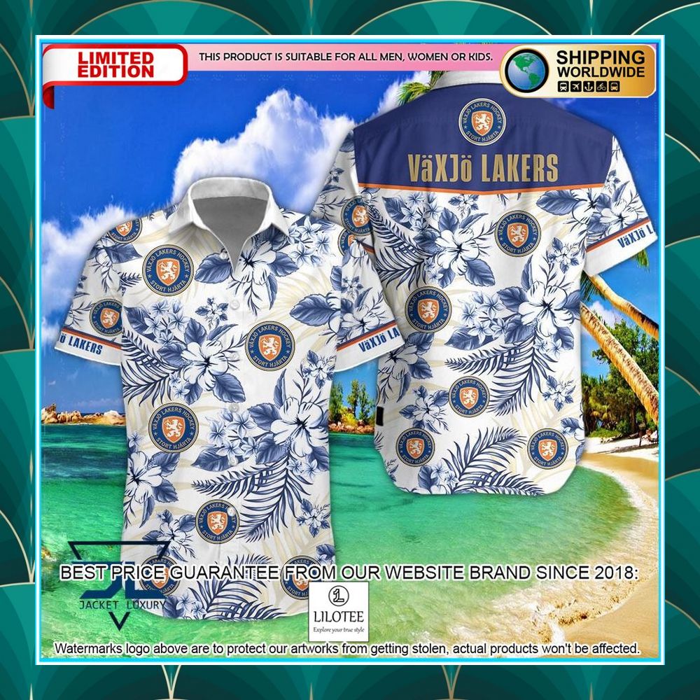 vaxjo lakers hawaiian shirt shorts 1 503