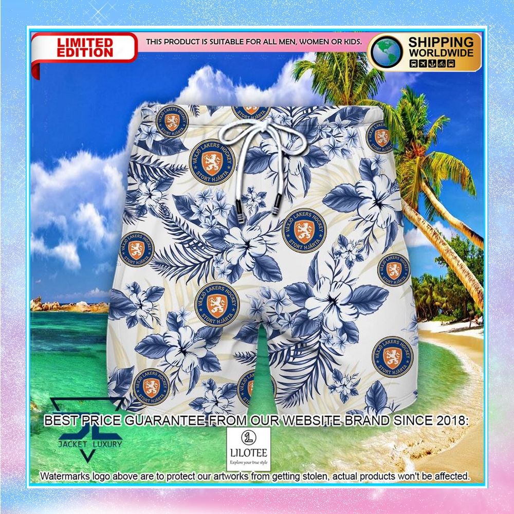 vaxjo lakers hawaiian shirt shorts 2 464