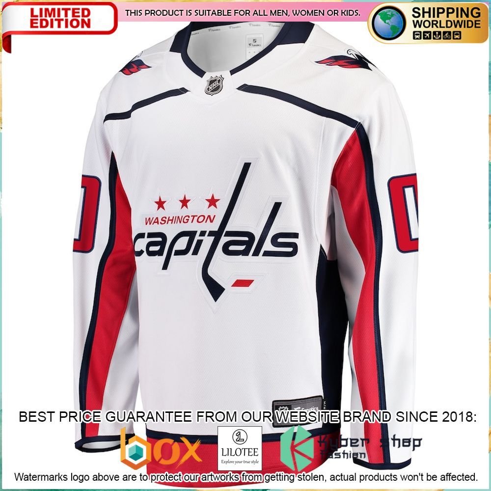 washington capitals fanatics branded away custom white hockey jersey 2 282