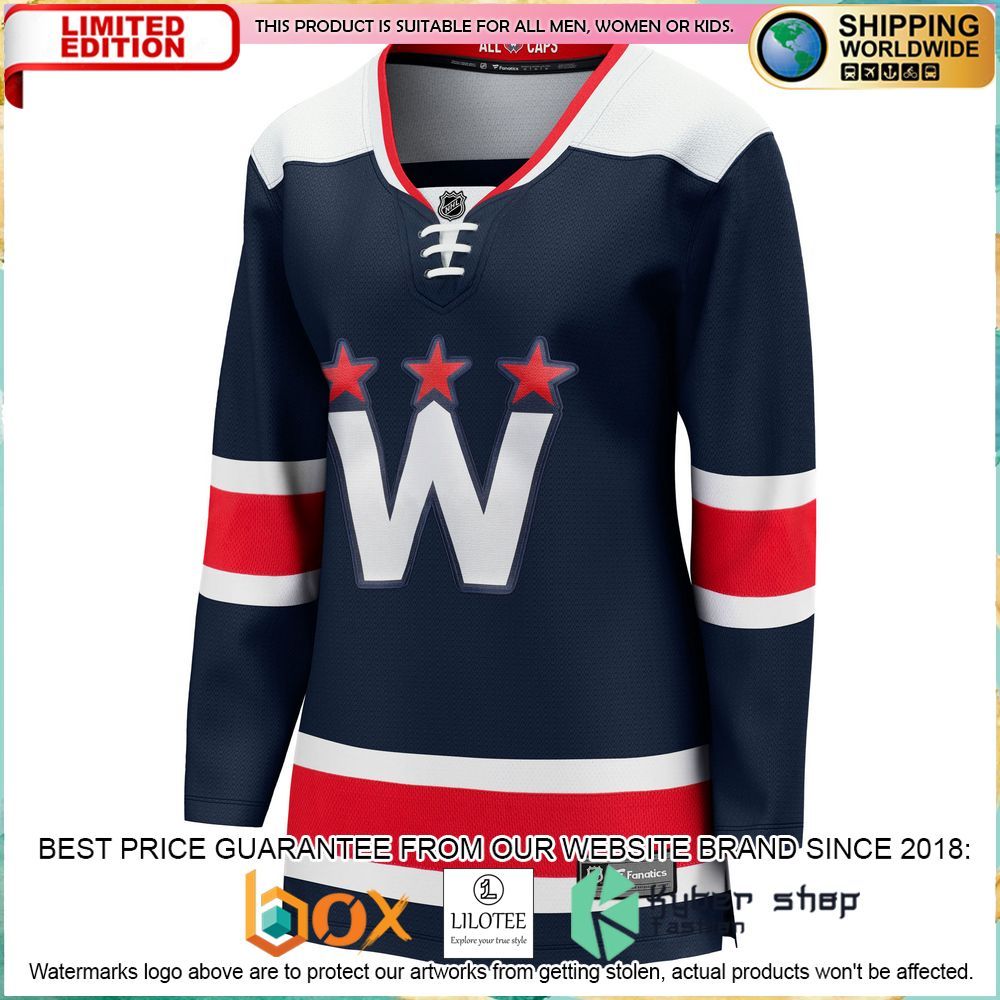 washington capitals womens 2020 21 alternate premier navy hockey jersey 2 423